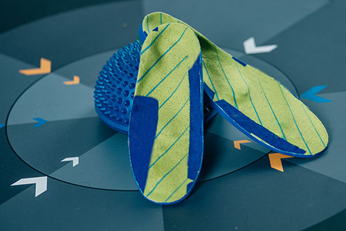 Custom footwear orthotics