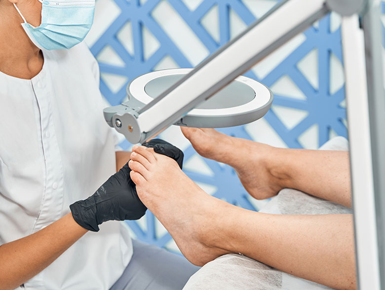 specialised feet treatment
