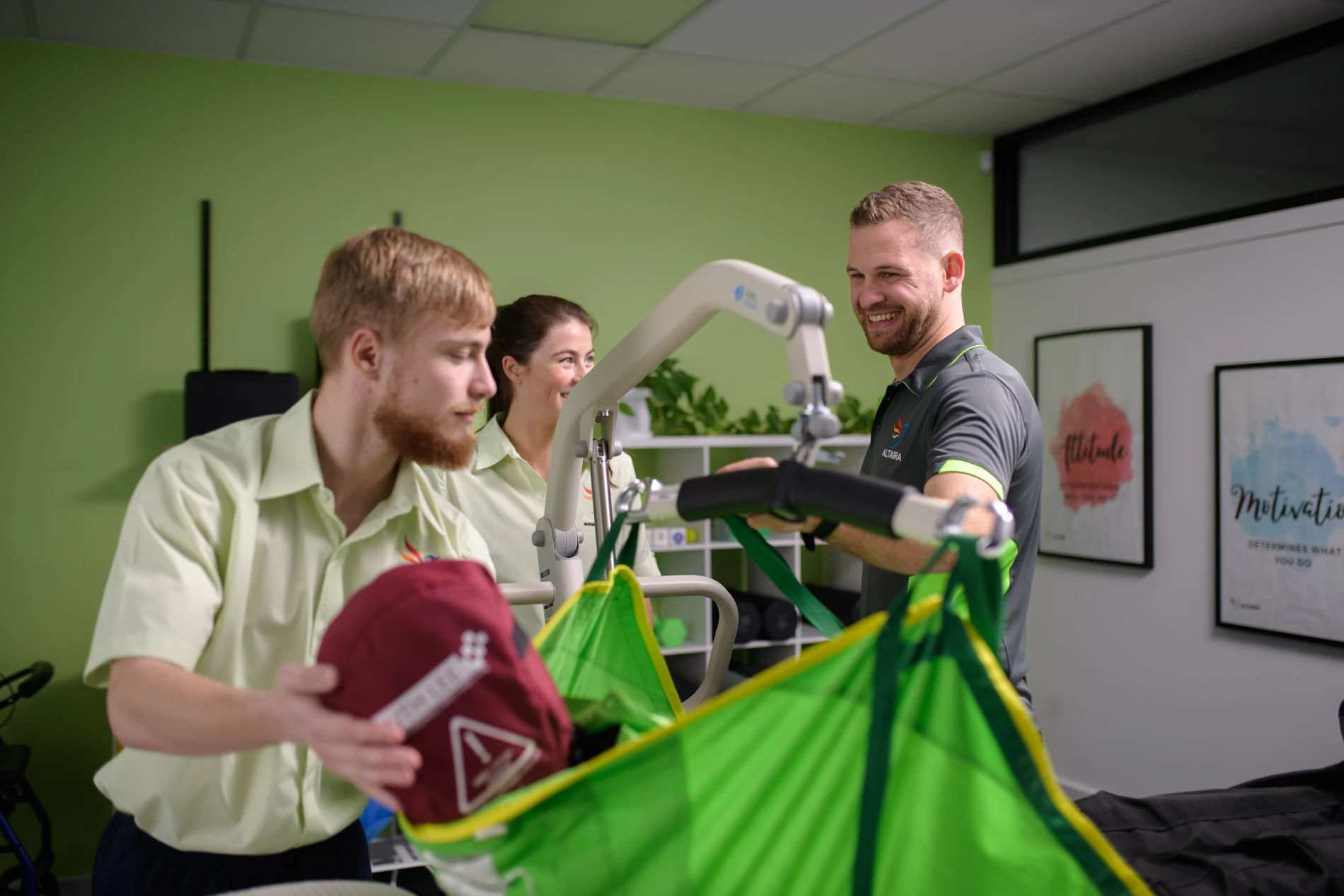 Manual handling training course example