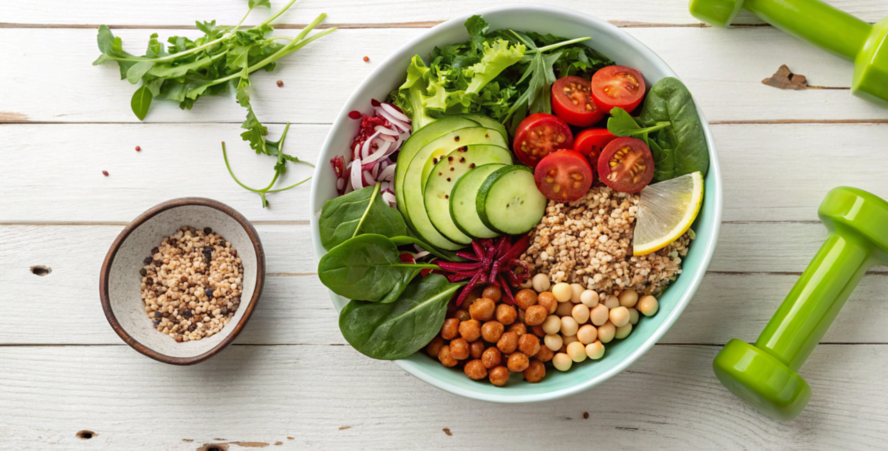 Healthy nutritious bowl