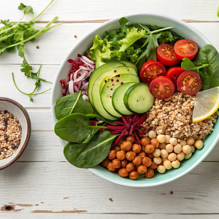 Healthy nutritious bowl