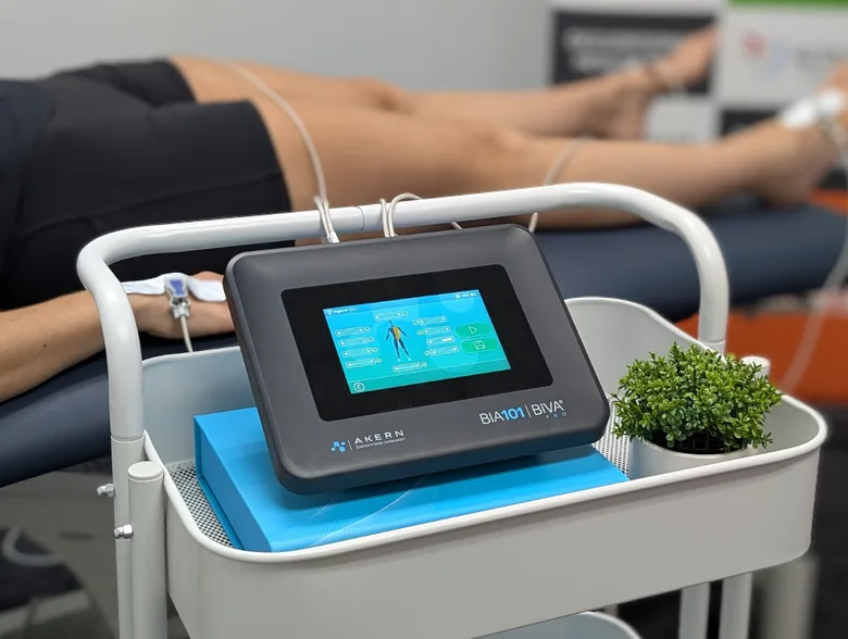 AKERN BIA101 BIVA body composition analyser at Altaira Allied Health, Adelaide